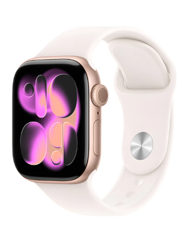 Apple Watch Series 11 GPS - Caixa cor de ouro rosa de alumínio – 42 mm